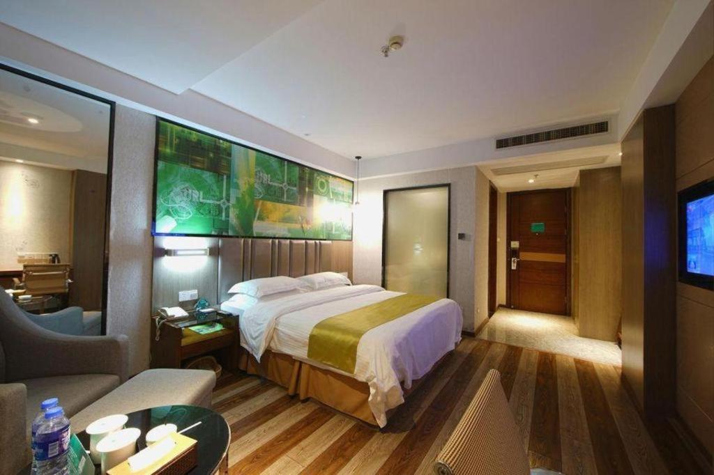 Greentree Inn Fujian Fuzhou Software Park River View Business Hotel מראה חיצוני תמונה