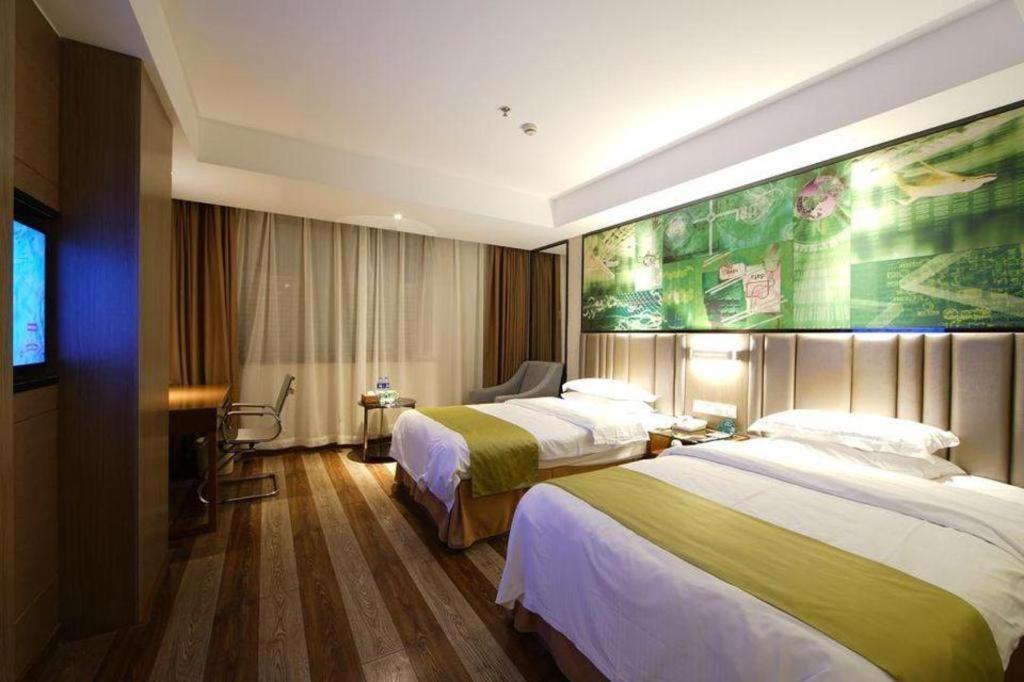 Greentree Inn Fujian Fuzhou Software Park River View Business Hotel מראה חיצוני תמונה