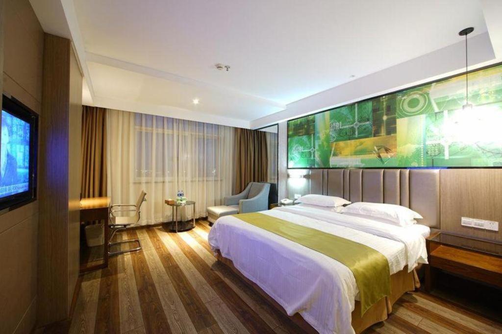 Greentree Inn Fujian Fuzhou Software Park River View Business Hotel מראה חיצוני תמונה