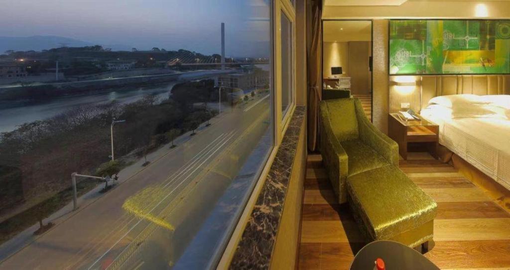 Greentree Inn Fujian Fuzhou Software Park River View Business Hotel מראה חיצוני תמונה