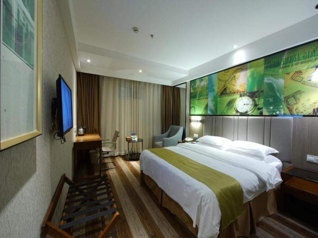 Greentree Inn Fujian Fuzhou Software Park River View Business Hotel מראה חיצוני תמונה