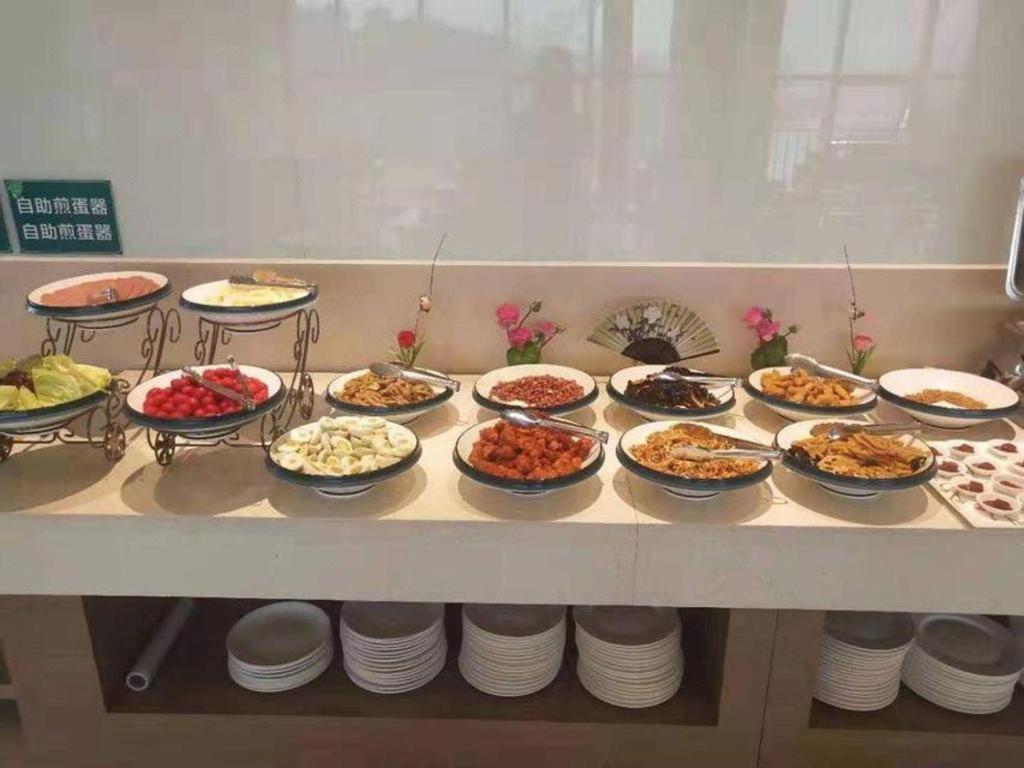 Greentree Inn Fujian Fuzhou Software Park River View Business Hotel מראה חיצוני תמונה